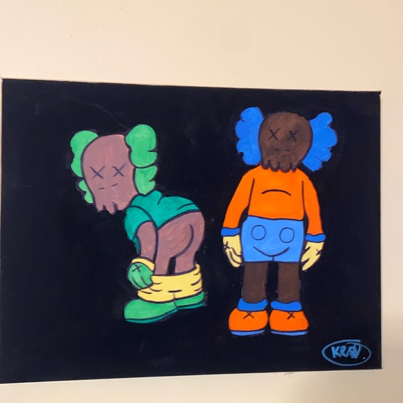 Kaws Painting